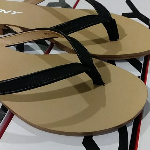 Dkny Nappa Pu Leather Women's Sandals 👡 - Picture 2 of 6